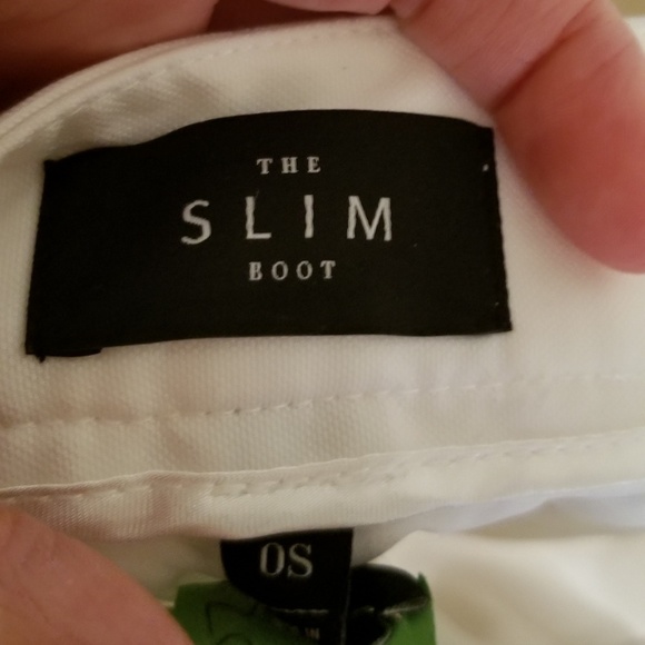 WHBM white trouser/pant bootcut 0S NWOT - Picture 7 of 7